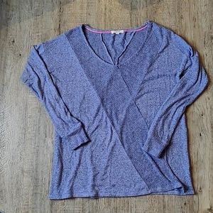 Peyton Primrose Lavender Gray Long Sleeve Shirt